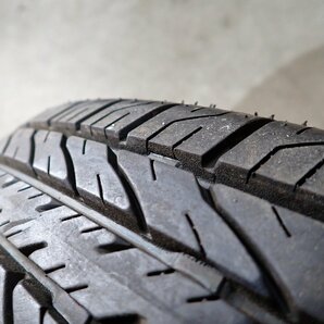 YS7676【送料無料145/80R13】MRワゴン モコ N-BOX タント スペーシア等に 中古夏タイヤセット ■13×4J 100/4H ET45■の画像4