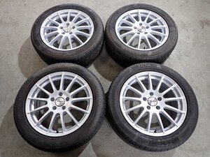 YS7696【送料無料225/50R17】TAS IRVINE ベンツ W205 Cクラスなどに 球面ボルト対応アルミ 夏タイヤ ■17×7J 112/5H ET48■