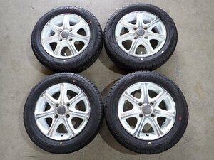 YS7484 [БЕСПЛАТНАЯ ДОСТАВКА 155/65R13] TO AZ WAGN LIFE OTTI и т. Д. 2022 Dunlop использовал Summer Tire Set ■ 13 x 4J 100/4H ET42 ■