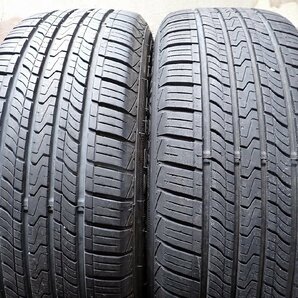 YS7481【送料無料225/55R18】ニッサン純正 E52エルグランド純正 2020年製 中古夏タイヤセット ■18×7.5J 114.3/5H ET55■の画像5