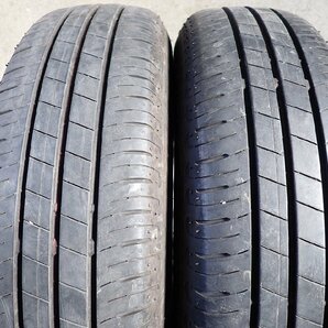 YS7515【送料無料155/70R13】ミライース バモスなどへ 2020年製 ブリヂストン 中古夏タイヤセット ■13×4.5J 100/4H ET50■の画像3