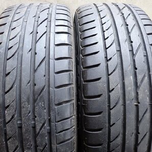 YS7745【送料無料195/45R16】フィアット純正 フィアット 500 バイ GUCCI 純正 中古夏タイヤセット ▼16×6.5J 98/4H ET35▼の画像5