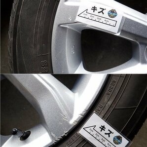 YS6769【送料無料155/65R14】ニッサン純正 デイズ デイズルークス ekスペース 中古夏タイヤセット●14×4.5J 100/4H ET46●の画像9