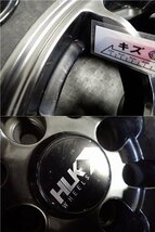 RK2982【送料無料15インチ】4本 HLK00 中古アルミホイール コンパクトカー カスタムにぜひ ■15×8J 100-114.3/4H ET約20■_画像9