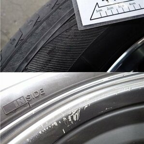 YS7251【送料無料175/65R15】アクア スイフト フィットなどに BS REGNO 中古夏タイヤアルミセット ★15×5.5J 100/4H ET45★の画像9