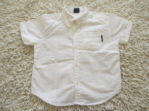 *USED! non brand button type short sleeves shirt 95.*