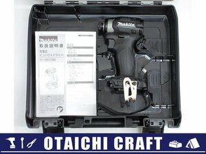 -在庫 2-【未使用】makita(マキタ) 18V 充電式インパクトドライバ TD173D ブラック 本体+ケース｜セットばらし品【-★-】