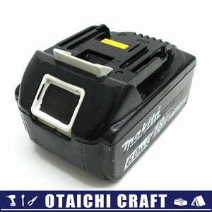 【中古】makita(マキタ) 純正 18V リチウムイオンバッテリー BL1860B 6.0Ah 急速充電対応｜充電回数27回【/D20179900010985D/】