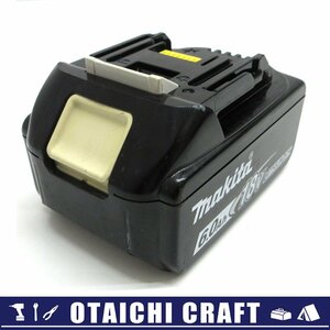 【中古】makita(マキタ) 純正 18V リチウムイオンバッテリー BL1860B 6.0Ah 急速充電対応｜充電回数1回【/D20179900032697D/】