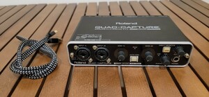 Roland ローランド QUAD-CAPTURE オーディオ インターフェース UA-55 アナログ 2×2 動作確認済み USB 音響機材