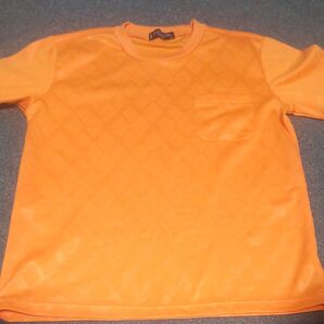 新品Tシャツ防災カラー半袖オレンジ INITIIM HOMME Msize