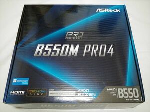 ASRock MicroATXマザーボード B550M Pro4