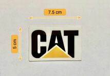 限定1枚 CATキャタピラー CATERPILLAR 白 ステッカー★海外限定品★新品_画像2