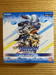 【未開封】デジモンカードゲーム ブースター NEW EVOLUTION 【BT-01】 (BOX)