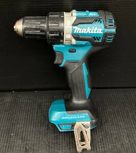 【中古品】★makita(マキタ) 18v充電式ドライバドリル 青(本体のみ) DF484DZ　ITWKQ4JKHC4C