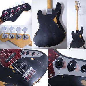 Custom JAZZ Bass/Aged&Relic レリック ジャズ ベース JB/検索FenderプレシジョンMUSICMAN Sadowsky ATELIER Z Spector Warwick ESP sugiの画像2
