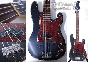 Custom Precision Bass-c/Aged&Relic レリック プレシジョン ベース PB/検索Fender MUSICMAN Sadowsky ATELIER Z Spector Warwick ESP sugi