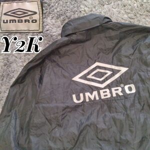 UMBRO アンブロ Y2K 背面ビッグダイヤロゴ刺繍　ナイロンジャケット