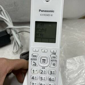 Panasonic パナソニック 電話機 VE-GD27. kX-FKD405-Wセットの画像3