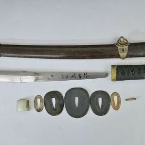 大日本帝国海軍 太刀型軍刀 拵え 残欠（213の画像1