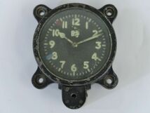 旧日本軍 精工舎 飛行時計 一日捲 SEIKO（1121検：飛行隊戦闘機搭載計器航空時計当時物_画像1