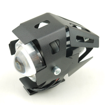 CREE U5 LEDプロジェクター スポット フォグ ライトブラック FTR223 CB223S XR250モタード CRF250L CB400SF CBR250R CRF250M XR100 XR50_画像2