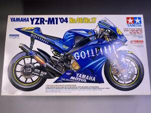 TAMIYA Tamiya не собран пластиковая модель YAMAHA Yamaha мотоцикл серии YZR-M1 04 No.46/No.17