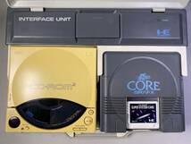 NEC PCengine PCエンジン CD・ROM2 CORE GRAFX IFU-30A AVENUEPAD3 SUPER SYSTEM CARD コアグラフィックス・元箱・取説付き ジャンク_画像3