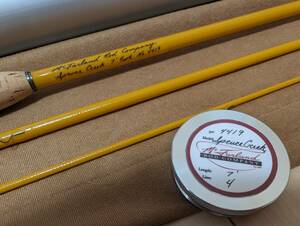 送料無料！ レア！ McFarland ROD COMPANY Spruce Creek 7' 4wt 3pc マクファーランドロッド　スプルースクリーク　ファイバーグラス