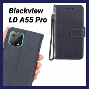 Blackview LD A55 Pro ケース カバー 手帳型 PUレザー