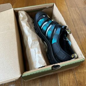 新品未使用KEEN NEWPORTH2名作定番デッドストック貴重希少US10GREENアウトドアサンダル水陸両用タグ付箱付ローカット軽量27cmの画像1