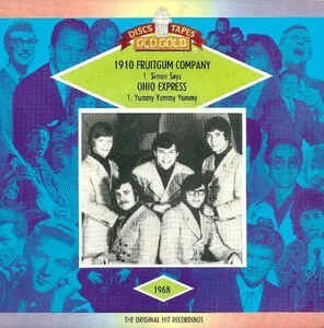 1910 Fruitgum Company / Ohio Express Simon Says / Yummy Yummy Yummy 7インチ スプリット盤 UK 1983 バブルガム