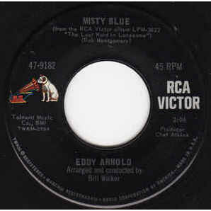 Eddy Arnold / Misty Blue b/w Calling Mary Names 7インチ RCA Victor US盤 1967 サンデーソングブック 山下達郎の画像1