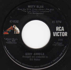 Eddy Arnold / Misty Blue b/w Calling Mary Names 7インチ RCA Victor US盤 1967 サンデーソングブック 山下達郎