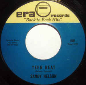 Sandy Nelson / Teen Beat 7インチ b/w Big Jump US盤 Era Records 1959 ホットロッド 