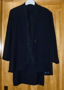  large size 13 number beautiful goods # Tokyo sowa-ru suit 3 point set / dark blue # once put on for .#RIFANNEⅡte part goods # formal # including carriage 