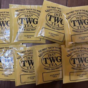 TWG アルフォンソティー　8個 ティーバッグ 紅茶　マンゴー