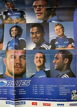 ニュージーランド　スーパーラグビー　オークランド　ブルーズ　ポスター　AUCKLAND BLUES 2006　NZ_画像5