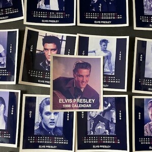 Elvis Presley 1998 Calendar エルヴィス・プレスリー 1998年 カレンダー クリアケース付きの画像3