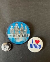 ビートルズ　リンゴ・スター　バッヂ　ホログラム　BEATLES RINGO STARR_画像2