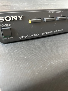 SONY ビデオ オーディオ　セレクター　SB-V700　