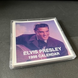 Elvis Presley 1998 Calendar エルヴィス・プレスリー 1998年 カレンダー クリアケース付きの画像1