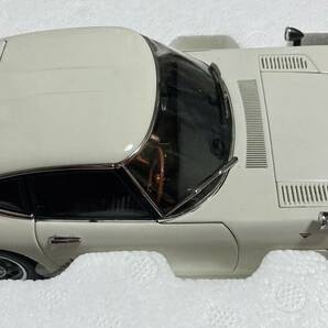 オートアート AUTOart 1/18 TOYOTA 2000 GT COUPE WHITE トヨタ 2000GT 初版ロットの画像5