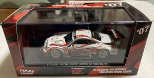 EBBRO エブロ 1/43 ECLIPSE ADVAN SC430 SUPER GT 500 2007 No.25 エクリプス アドバン