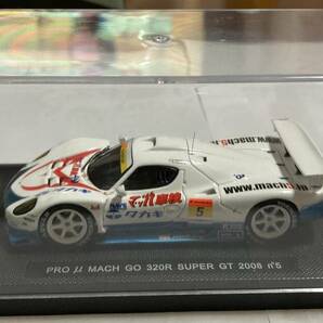 EBBRO エブロ 1/43 PRO U MACH GO 320R SUPER GT 2008 No.5の画像1