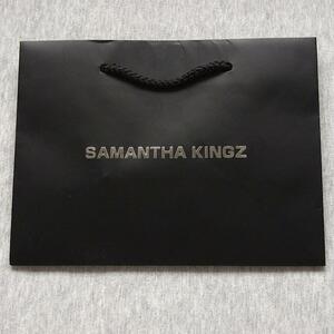 ★格安 ほぼ新品 SAMANTHA KINGS(サマンサキングス）紙袋 小★