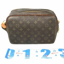 【1円～】 ルイヴィトン LOUIS VUITTON バッグ ショルダーバッグ リポーターPM M45254 SP0998 モノグラム PVC レザー ブラウン 中古_画像4