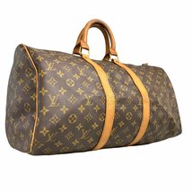 【1円～】ルイヴィトン LOUIS VUITTON バッグ ボストンバッグ ボストンバッグ キーポル50 モノグラム M41426 SD レザー ブラウン 中古_画像1