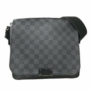 【1円～】ルイヴィトン LOUIS VUITTON バッグ ショルダーバッグ ダミエグラフィット ディストリクト PM Ｎ41260 FL3195 中古