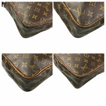 【1円～】ルイヴィトン LOUIS VUITTON バッグ ショルダーバッグ プチマルソー M40264 822 モノグラム レザー ブラウン 中古_画像10